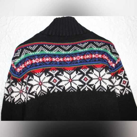 Vintage Polo Ralph Lauren Fair Isle Sweater XXL - Picture 7 of 9